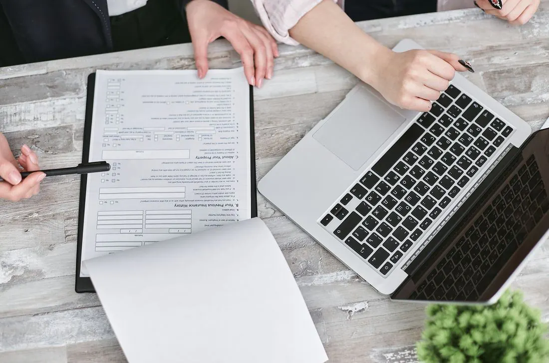 Stock photography illustrating the workflow context